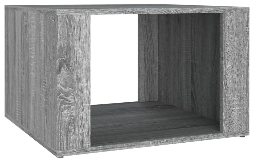 vidaXL Noptieră, gri sonoma, 57x55x36 cm, lemn compozit