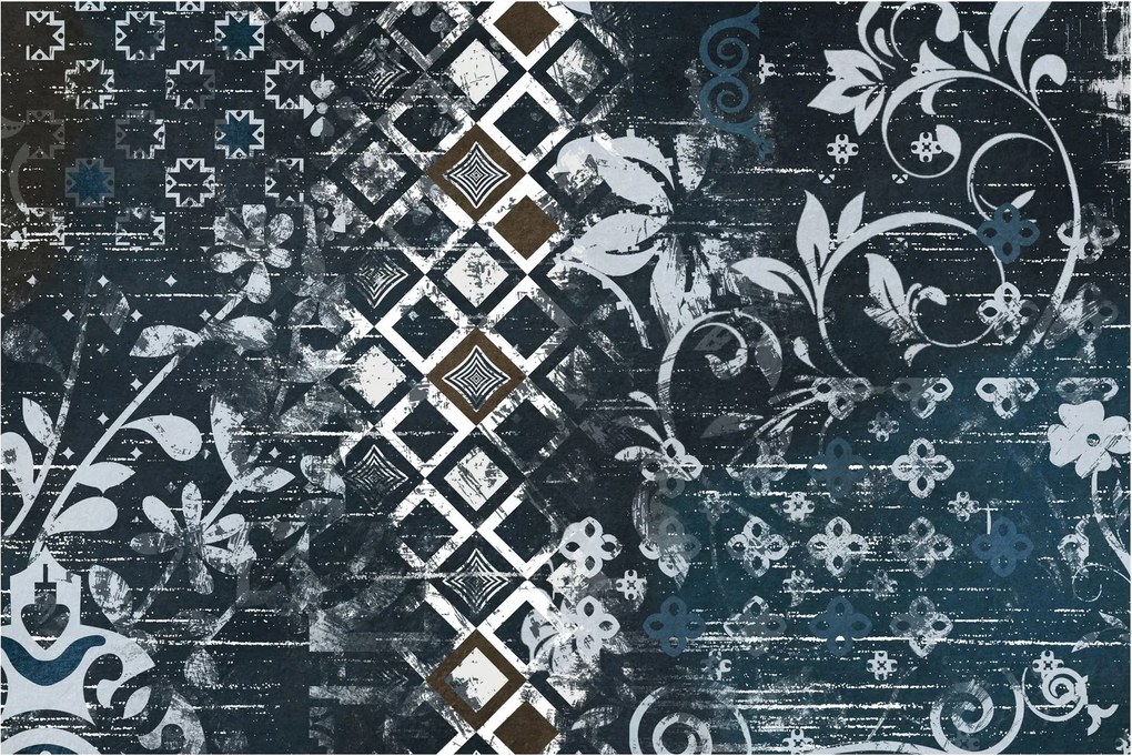 Tablou - Decorațiuni flori (90x60 cm)