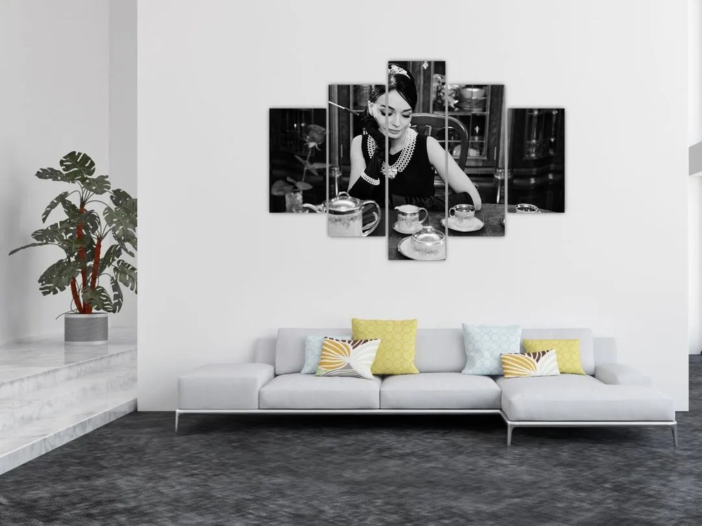 Tablou cu femeie (150x105 cm)