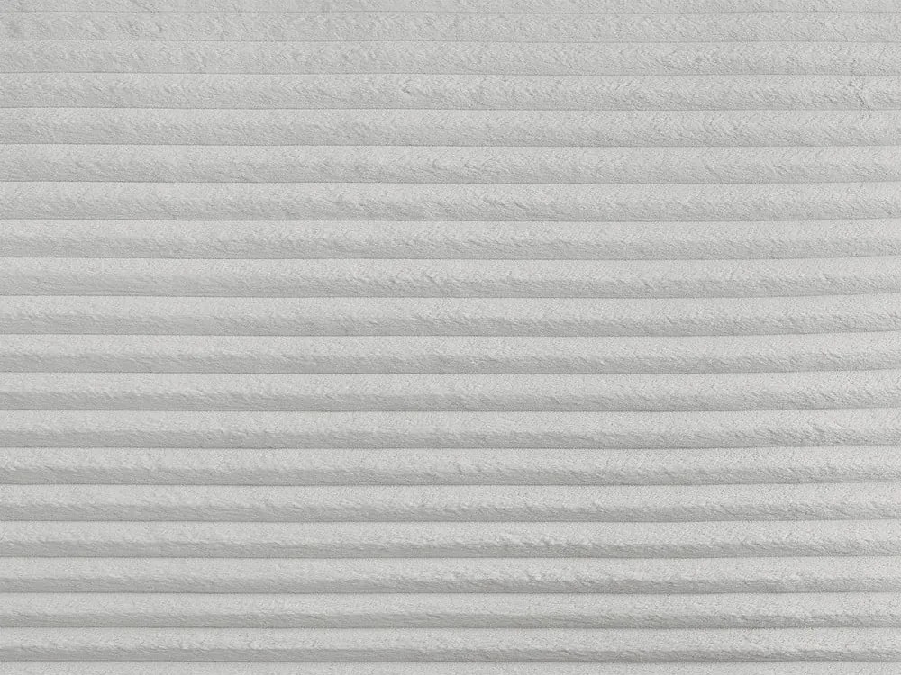 Colțar gri deschis extensibil/cu spațiu de depozitare cu tapițerie din catifea reiată (cu colț pe partea dreaptă/în formă de "U") Lucien – Bobochic Paris