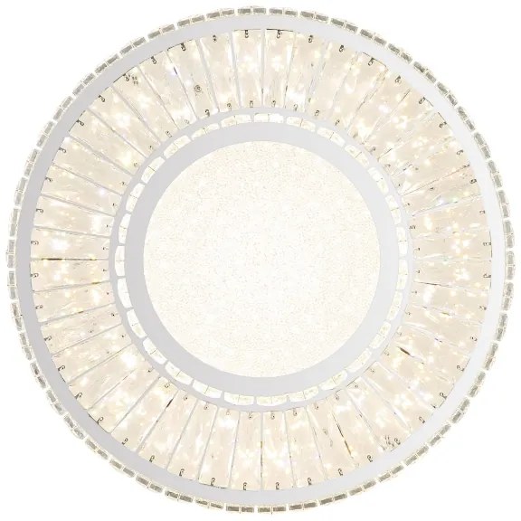 Plafonieră LED dimabilă Globo 67162-50D MUCKY 50W/230V d. 50 cm + telecomandă