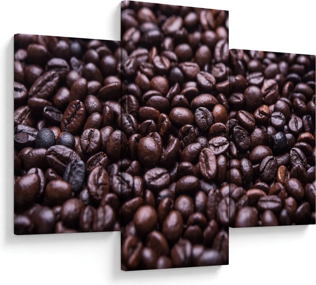 Tablou cu boabe de cafea (90x60 cm)