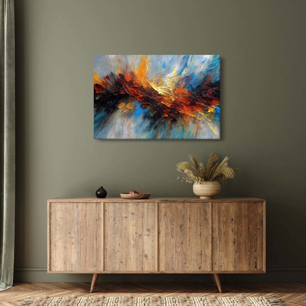 Tablou - Textura culorii (90x60 cm)