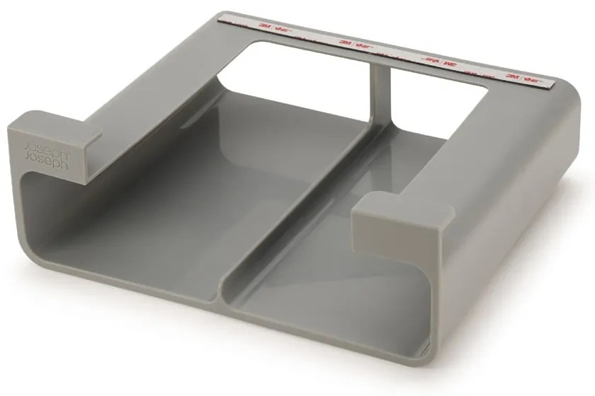 Dispenser pentru prosoape de bucătărie din hârtie și folie de aluminiu gri suspendat din plastic CupboardStore – Joseph Joseph