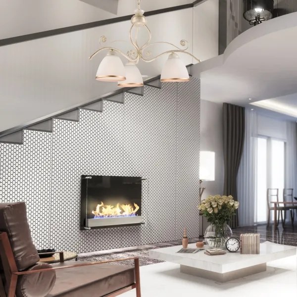 Lustră pe lanț RETRO II 3xE27/60W/230V