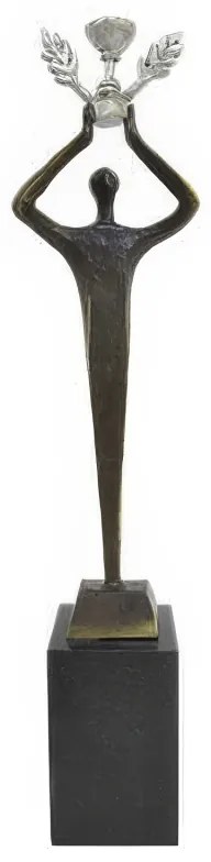 Trofeu bronz "Campion" locul II argint