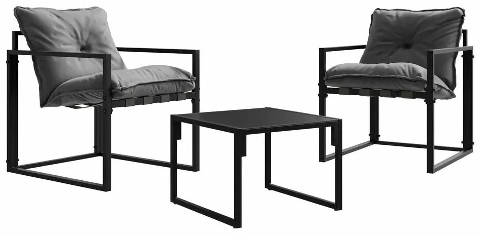 Set mobilier grădină Lenoria 1 (gri). 1100229