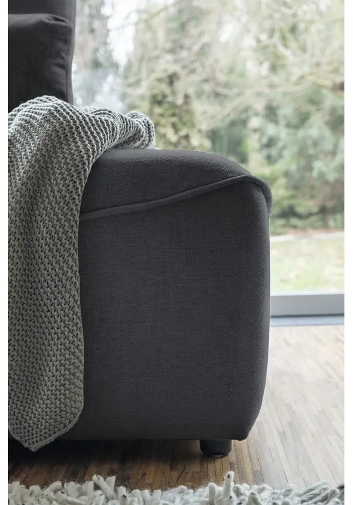 Colțar gri închis extensibil (colț variabil) Homely Tommy – Miuform