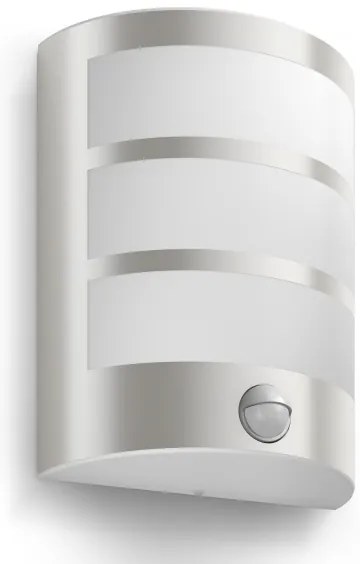 Aplică de exterior cu senzor Philips 17324/47/16 PYTHON 1xLED/6W/230V IP44
