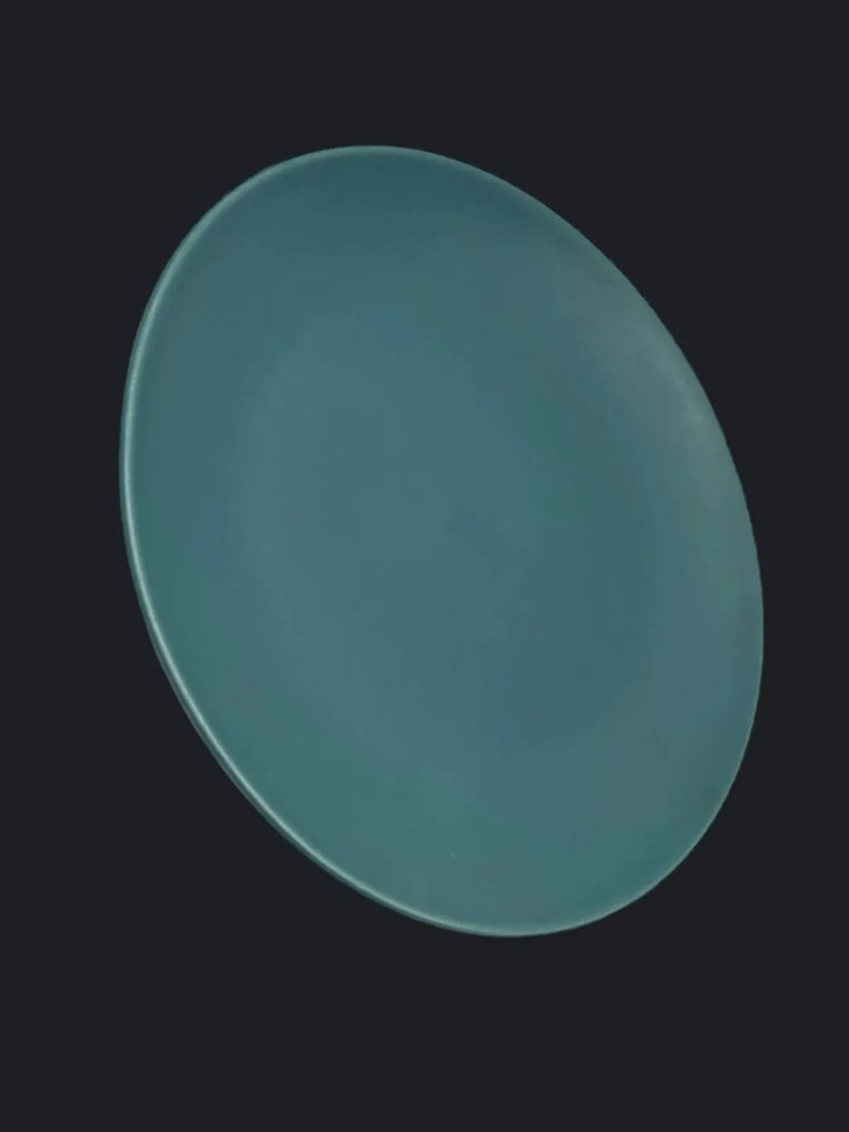 Set 4 Farfurii, MADE Pantone Verde Menta Mat, diametru 26 cm