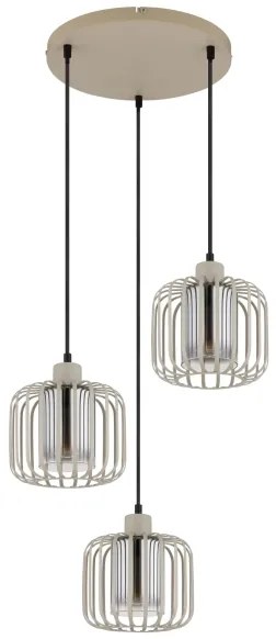 Globo 15758-3H - Pendul suspendat pe cablu ALFRED 3xE27/40W/230V