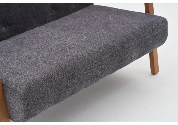 Canapea 2 locuri TUMI, gri