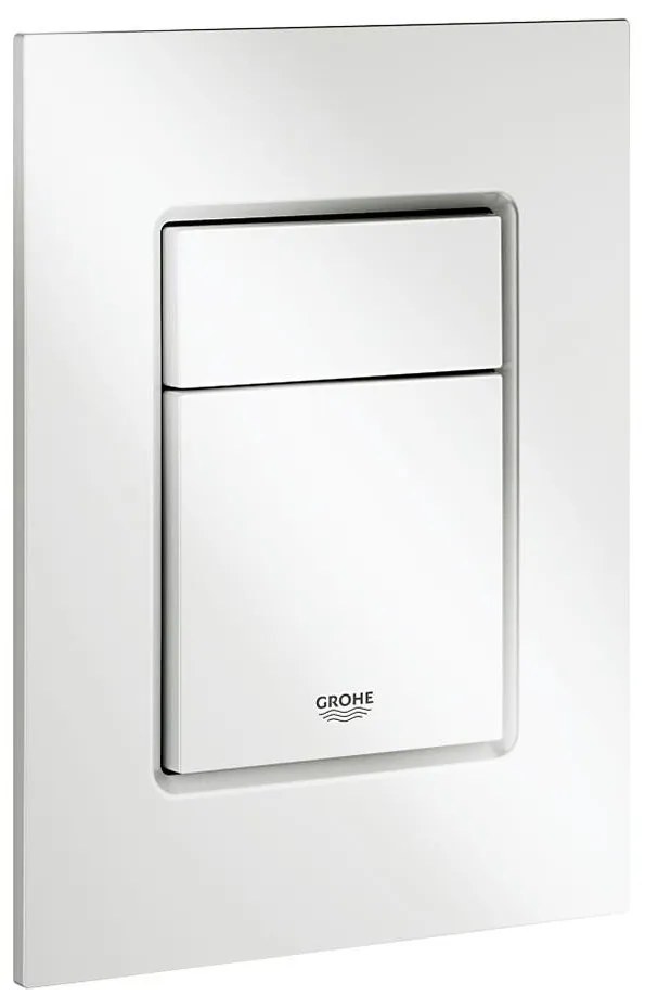 GROHE 37535SH0 - Placă de acționare SKATE COSMOPOLITAN S, 130 × 172 mm, albă
