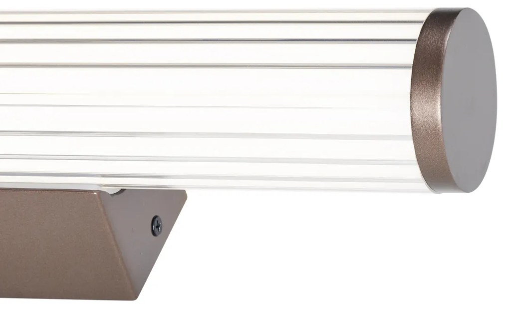 Lampă de perete retro bronz 60cm incl. LED IP44 - Coco