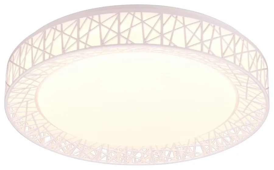 Plafonieră albă LED ø 48 cm Cluster – Trio