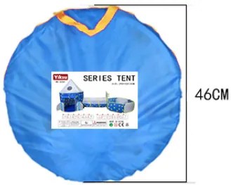 Cort de joaca 3 in 1, albastru