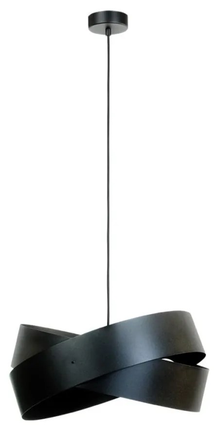 Pendul design modern Tornado II negru 50cm