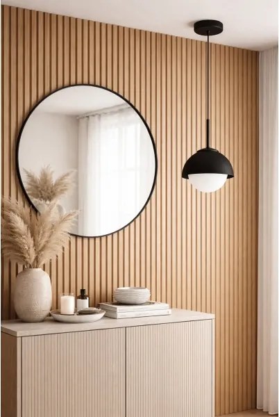 BRILAGI - Lampă suspendată pe cablu COSMO 1xE27/60W/230V diam. 18 cm neagră