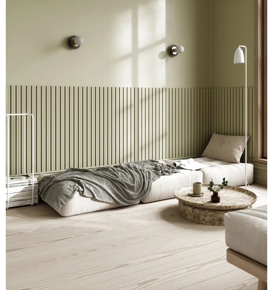 Puf galben muștar More – Karup Design