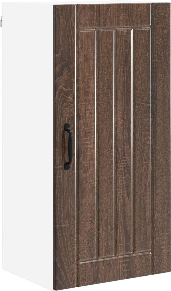 vidaXL Dulap de bucătărie Stejar închis 40 x 31 x 80 cm Lemn compozit