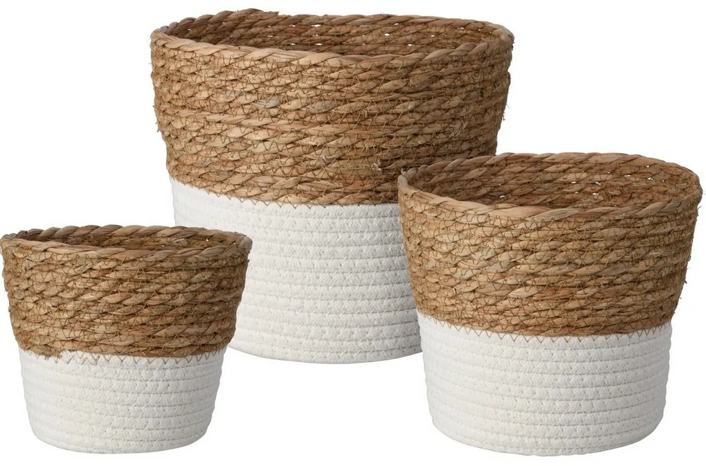 Set coșuri împletite Rennie, 3 buc.