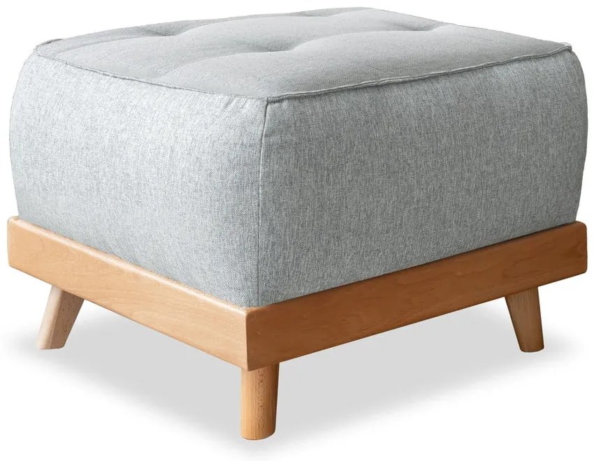 Taburet Miuform Dazzling Daisy, gri deschis