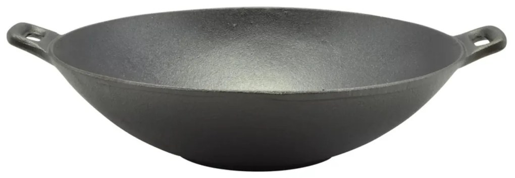 Wok mic 31*8 cm, fontă, Perfect Home 12137
