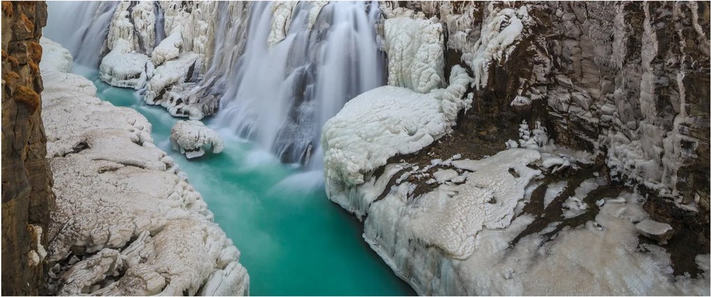 Tablou - Natura islandeză (120x50 cm)