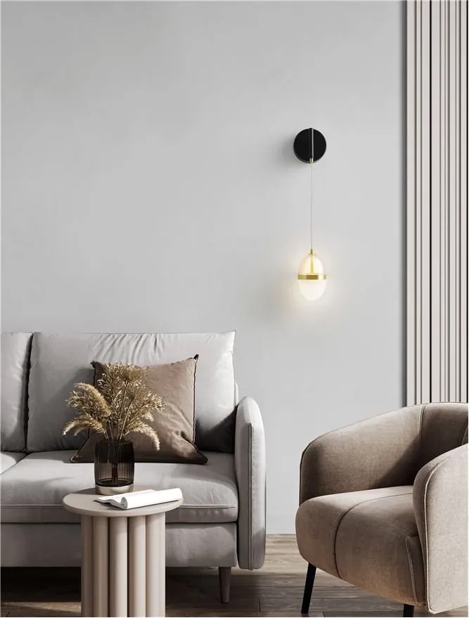Aplica de perete LED design modern Egna