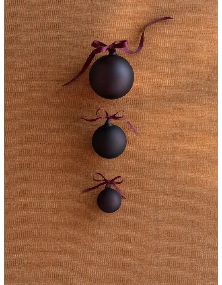 Globuri de Crăciun suflate manual 2 buc. din sticlă ø 9 cm Juhla – Blomus