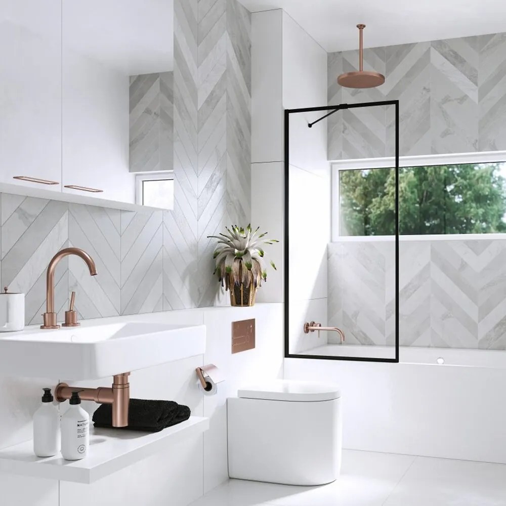 Paravan de cada Radaway Modo New PNJ II Frame negru mat-transparent 70x150 cm sticla 8 mm