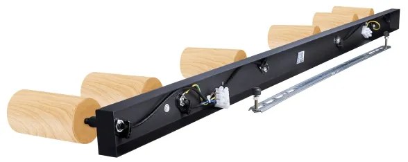 Spot Brilagi SELE 6xGU10/30W/230V negru/bej