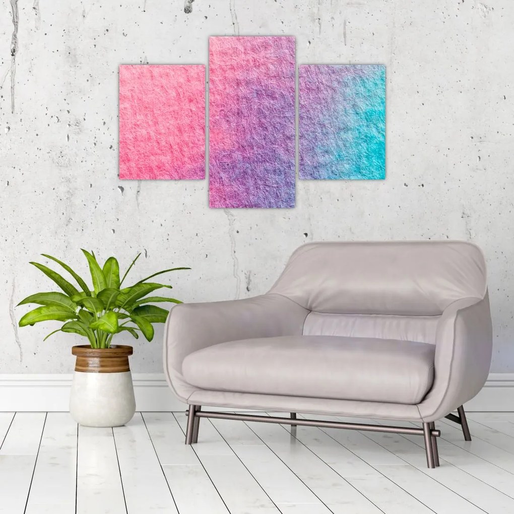 Tablou cu textură colorată (90x60 cm)