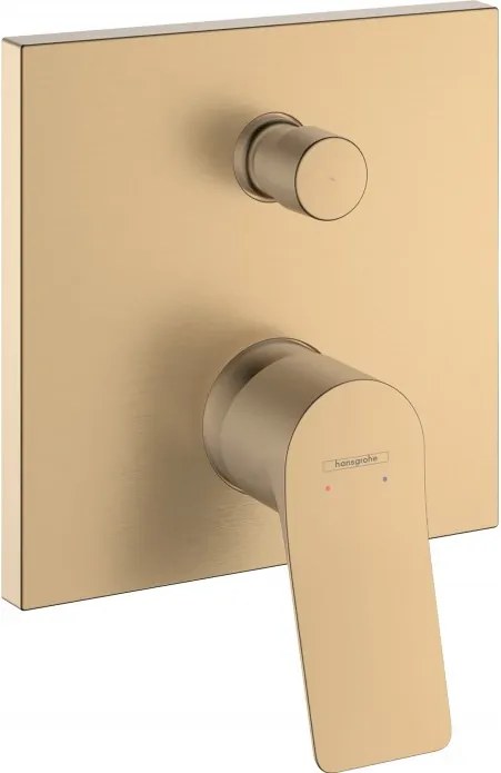 Baterie cada/dus incastrata, Hansgrohe Vivenis, bronz periat, 75415140