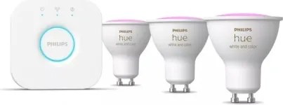 Set de pornire Philips Hue WACA 3xGU10/4,2W/230V 2200-6500K + Hue bridge