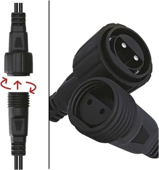 Instalație LED de Crăciun de exterior 160xLED/2x1,5m IP44 alb cald