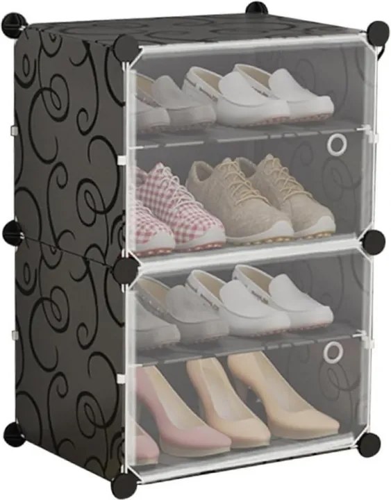 Pantofar modular SHOZIX 23x33 cm, gri
