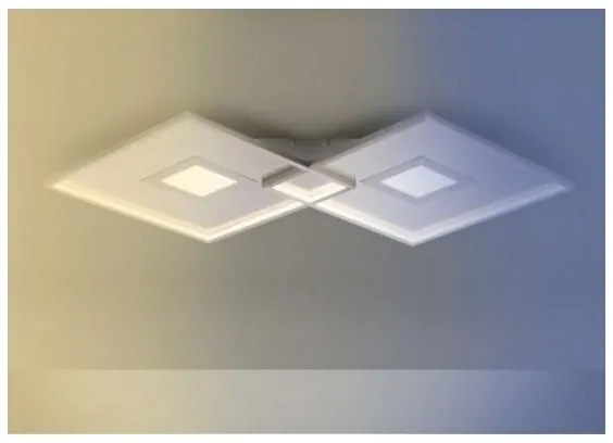 Plafonieră LED dimabilă AMARA LED/45W/230V crom Paul Neuhaus 8378-55 + telecomandă