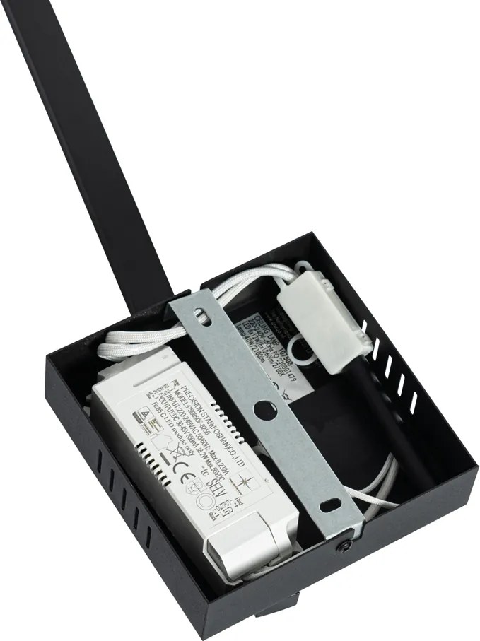 Plafoniera neagra 300 cm incluzând LED cu 3 trepte de luminozitate reglabilă - Annuschka