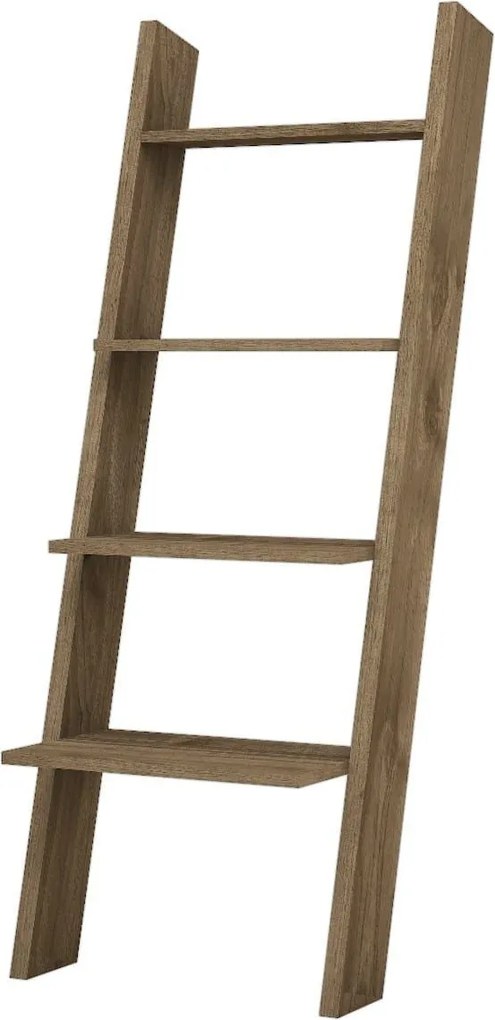 Biblioteca / etajera carti , Solid Homs, nuc, 150 cm x 56 cm x 30 cm, PAL