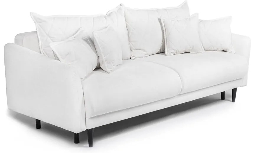 Canapea albă extensibilă 215 cm Bjork – Bonami Selection