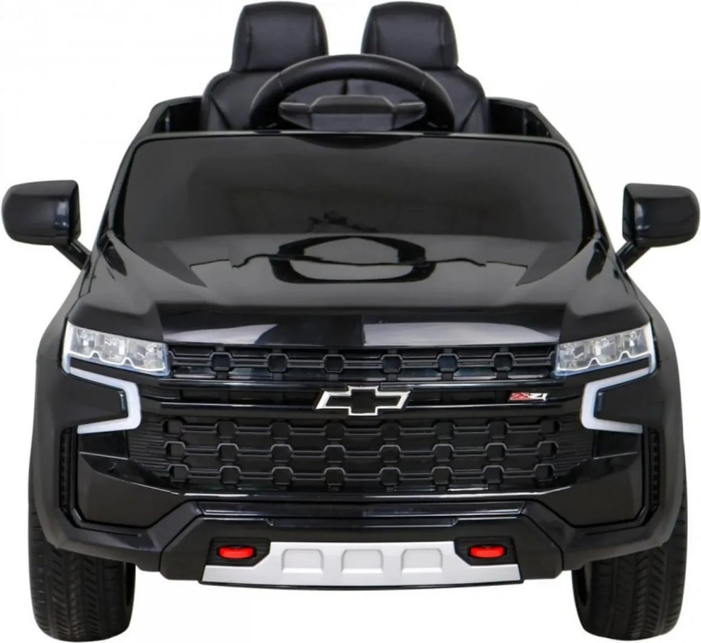 Masinuta Electrica cu acumulator pentru copii NOVOKIDS™ Chevrolet Tahoe SUV, Roti din Cauciuc EVA, Max 25 kg , Usi cu deschidere , 3 Viteze, Lungime