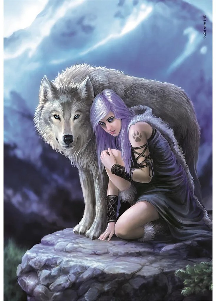 Fantasy Protector Puzzle Compact 1000 de piese Anne Stokes de la Clementoni