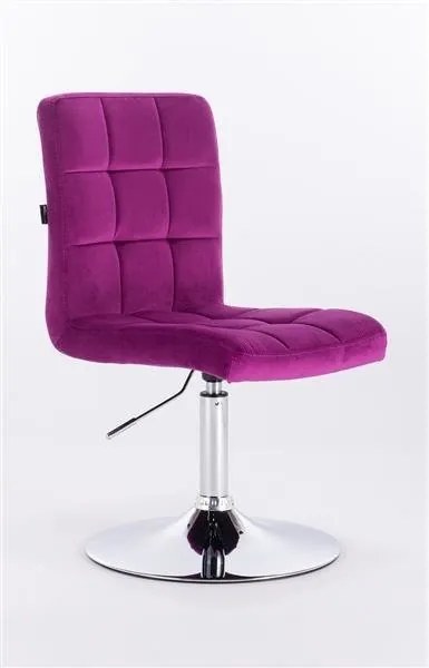 HR7009N Scaun Catifea Fucsia