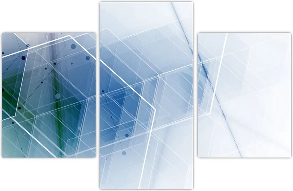 Tablou - Figuri geometrice (90x60 cm)