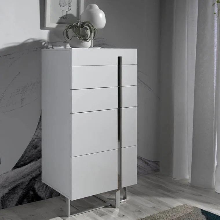 Dulapior cu 5 sertare, elegant design LUX Parma AC-CP1302-A
