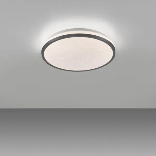 Plafonieră LED dimabilă JUST LIGHT. 14293-18 KYLE LED/10W/230V negru