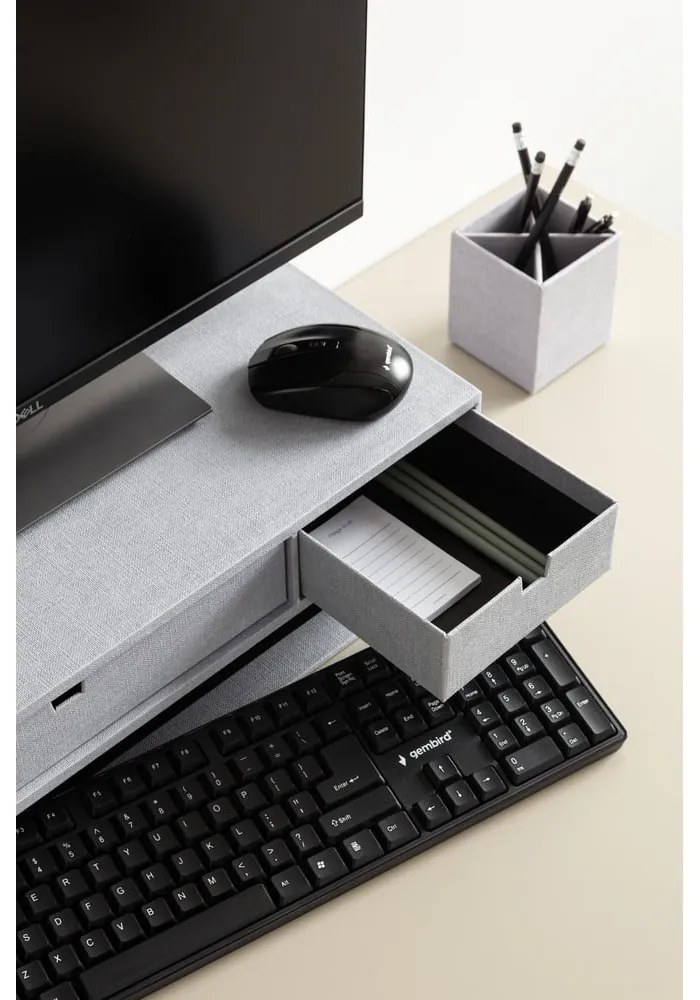 Organizator pentru sertar-pentru documente din carton Ted Canvas Paper Laminate – Bigso