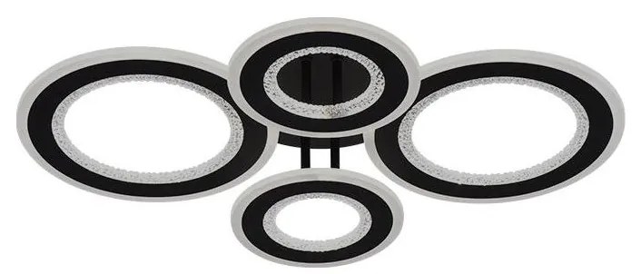 Lustră LED dimabilă aplicată LED/100W/230V 3000-6500K + telecomandă