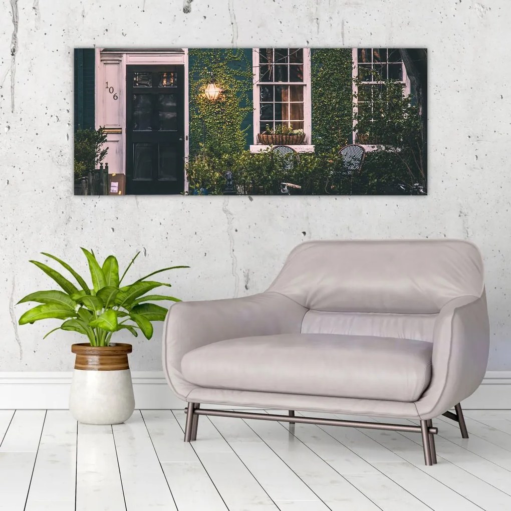 Tablou - Acasă de la plimbare (120x50 cm)